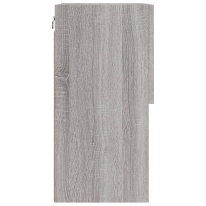 Mobile TV con Luci LED Grigio Sonoma 40,5x30x60 cm