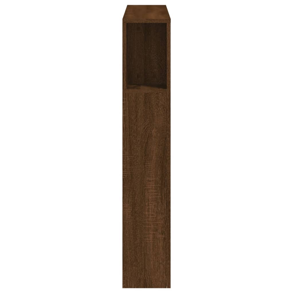 Testiera LED Rovere Marrone 100x18,5x103,5 cm Legno Multistrato - homemem39
