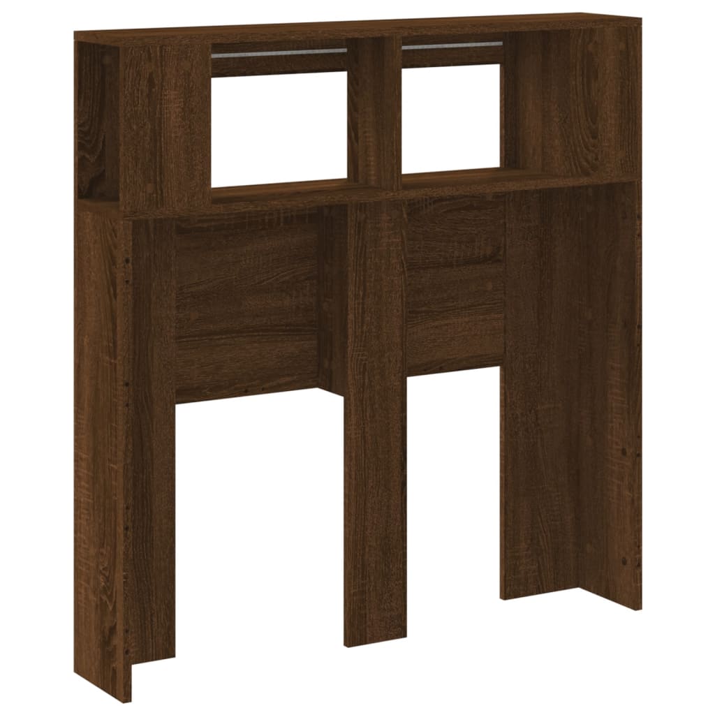 Testiera LED Rovere Marrone 100x18,5x103,5 cm Legno Multistrato - homemem39