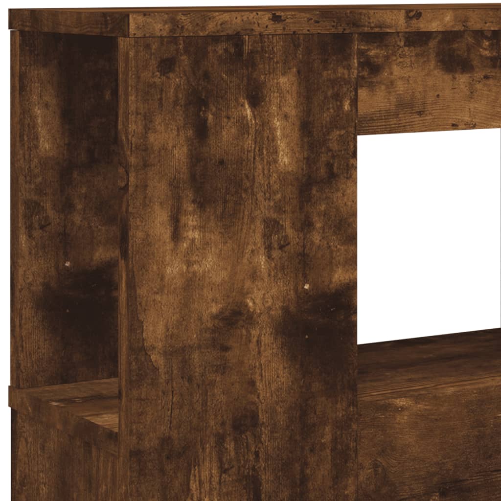 Testiera LED Rovere Fumo 120x18,5x103,5 cm Legno Multistrato - homemem39