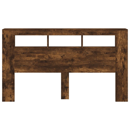 Testiera LED Rovere Fumo 180x18,5x103,5 cm Legno Multistrato - homemem39