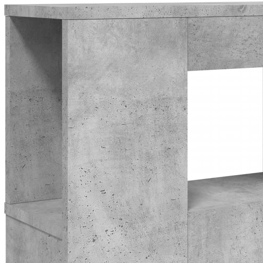 Testiera LED Grigio Cemento 220x18,5x103,5 cm Legno Multistrato - homemem39