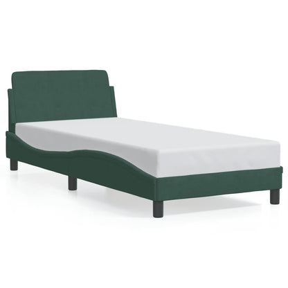 Giroletto Dover Verde Scuro 80x200 cm in Velluto - homemem39