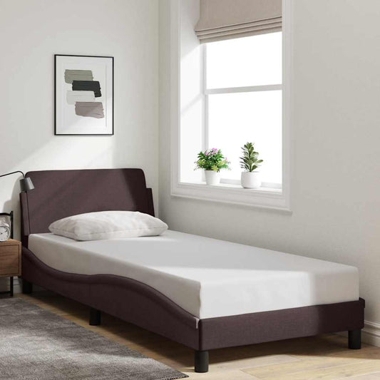 Giroletto Dover Marrone Scuro 90x190 cm Tessuto | homemem39