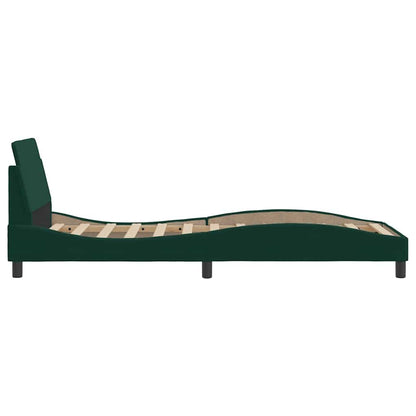Giroletto Dover Verde Scuro 90x190 cm in Velluto | homemem39
