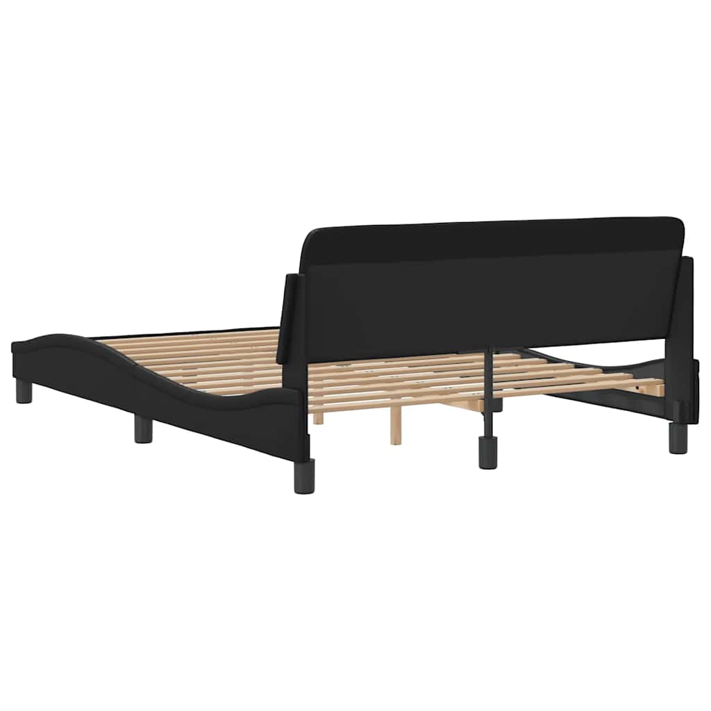 Giroletto Dover Nero 120x200 cm in Similpelle | homemem39