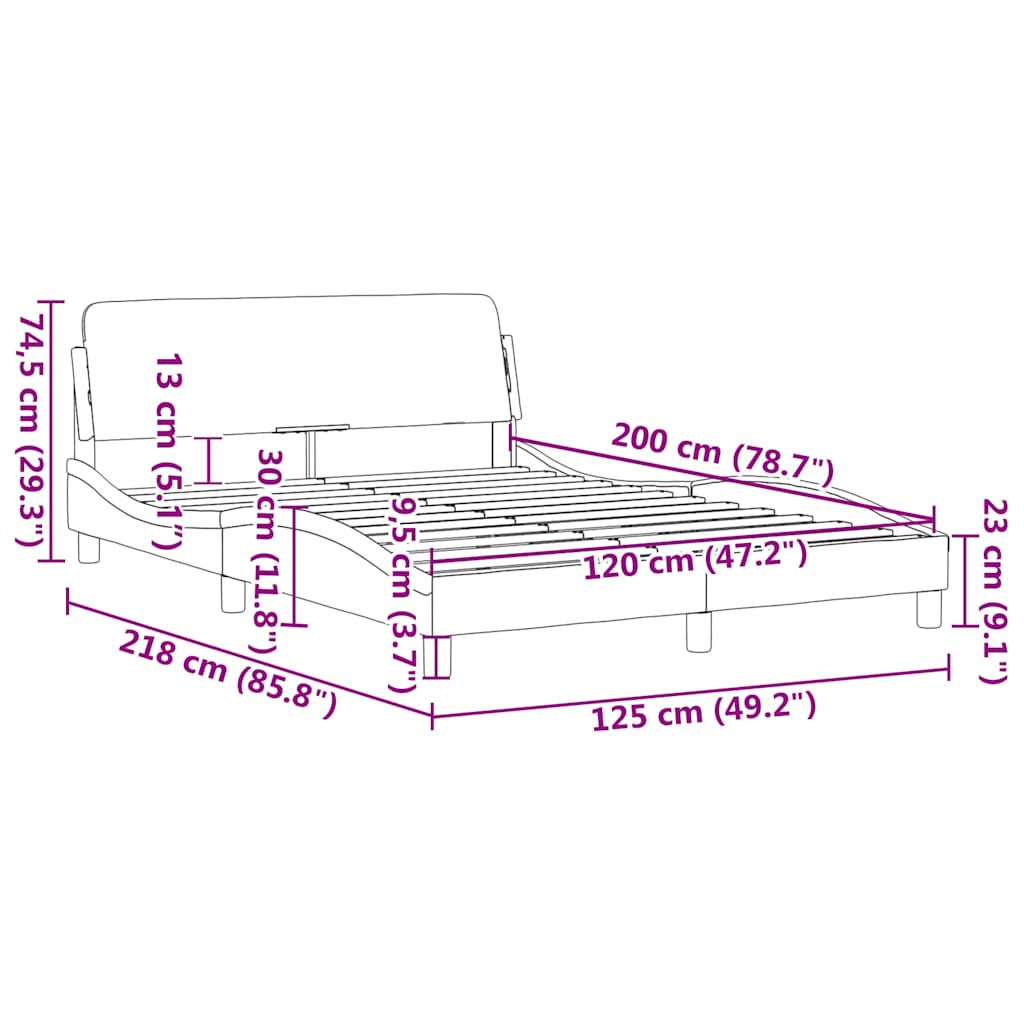 Giroletto Dover Marrone 120x200 cm in Similpelle | homemem39