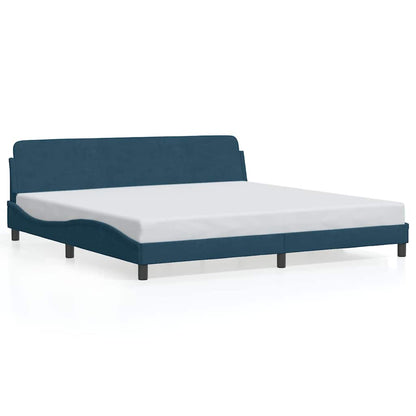 Giroletto Dover Blu 200x200 cm in Velluto
