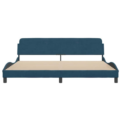Giroletto Dover Blu 200x200 cm in Velluto