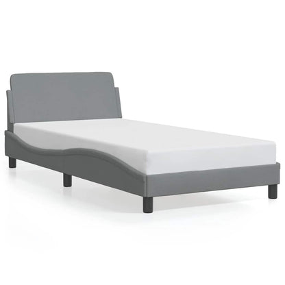 Giroletto Dover Grigio Chiaro 100x190 cm Tessuto | homemem39
