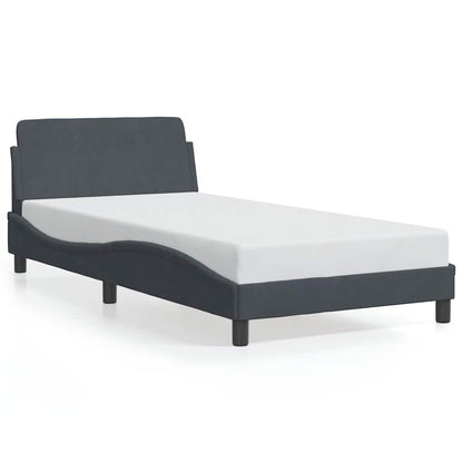Giroletto Dover Grigio Scuro 100x190 cm in Velluto | homemem39