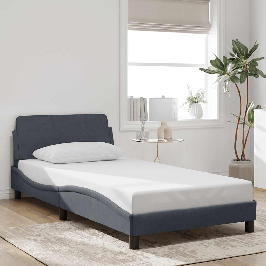 Giroletto Dover Grigio Scuro 100x190 cm in Velluto | homemem39