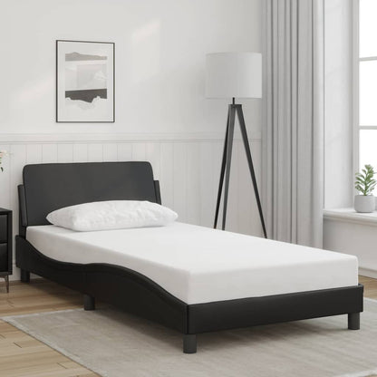 Giroletto Dover Nero 100x190 cm in Similpelle | homemem39
