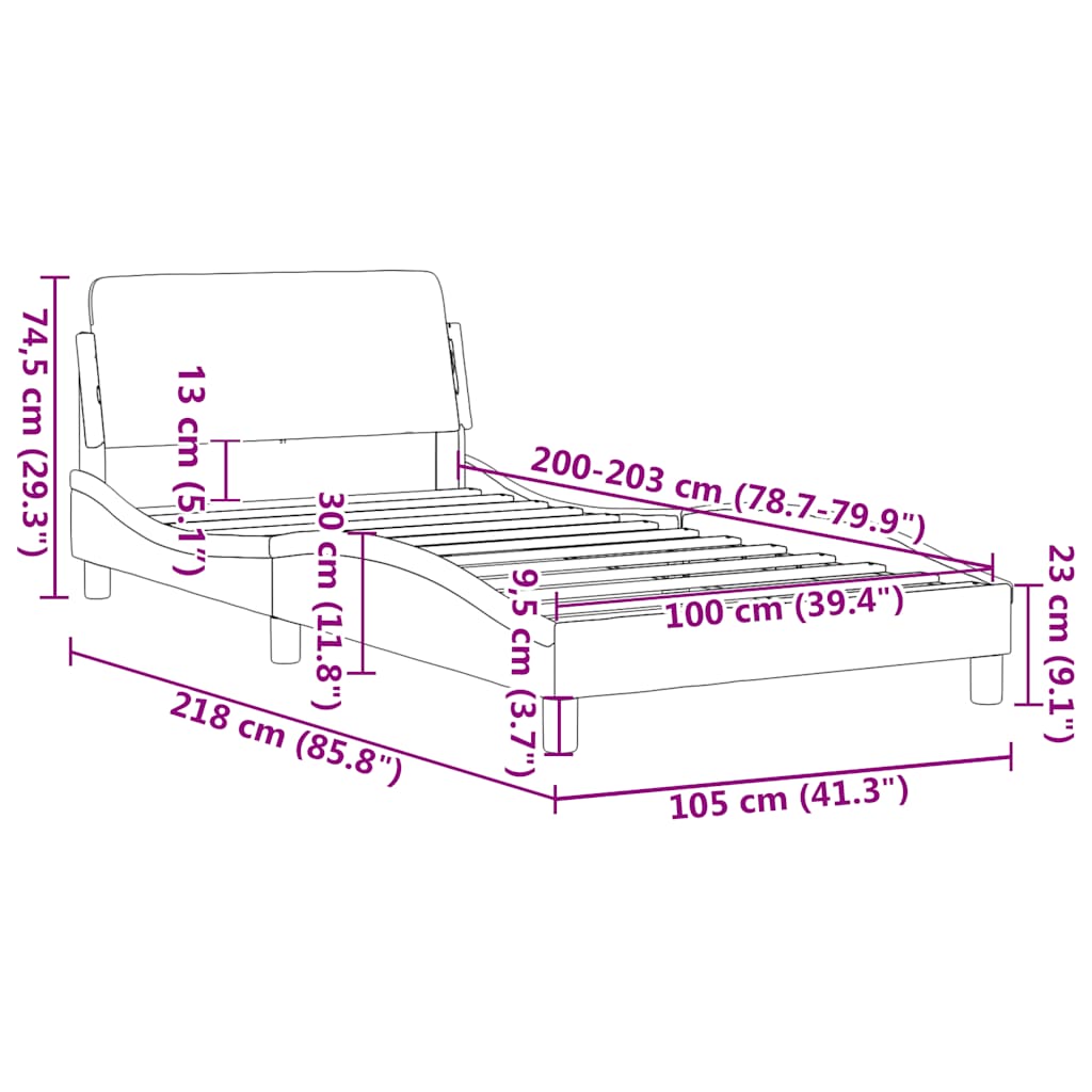 Giroletto Dover Bianco 100x203 cm in Similpelle | homemem39