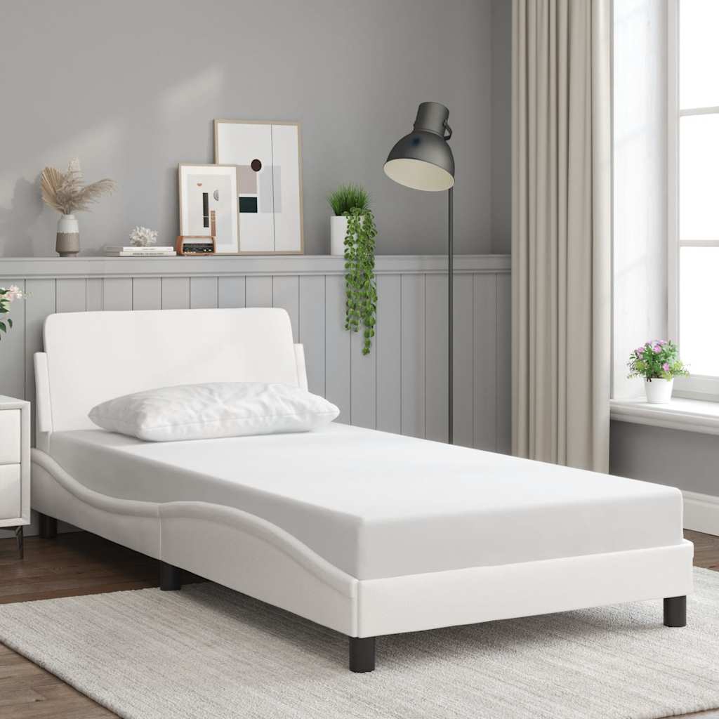 Giroletto Dover Bianco 100x203 cm in Similpelle | homemem39