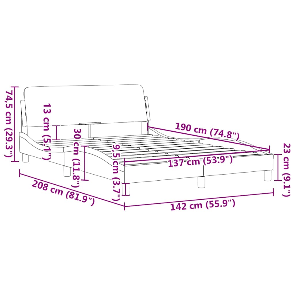 Giroletto Dover Bianco 137x190 cm in Similpelle | homemem39
