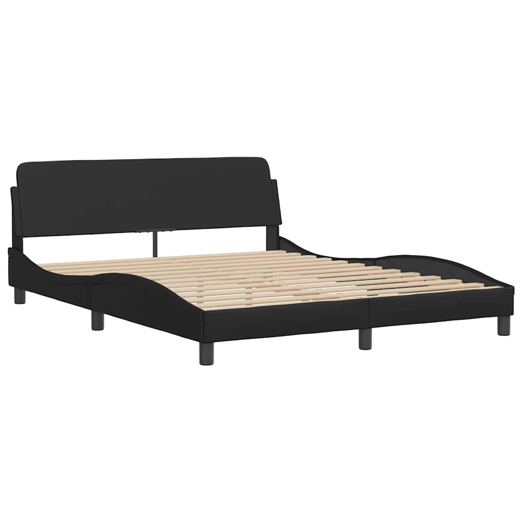 Giroletto Dover Nero 152x203 cm in Similpelle | homemem39