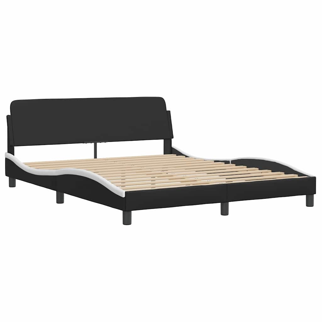 Giroletto Dover Nero e Bianco 152x203 cm in Similpelle | homemem39