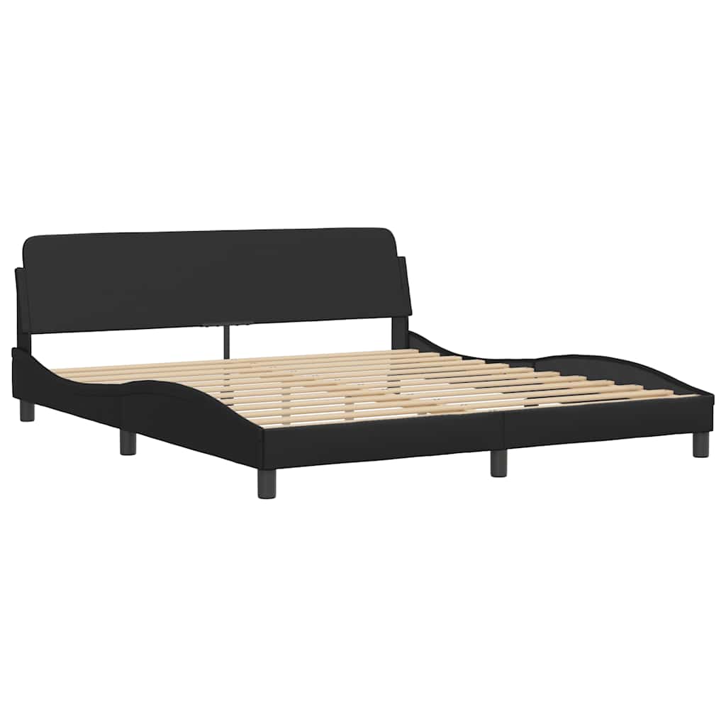 Giroletto Dover Nero 152x203 cm in Similpelle | homemem39