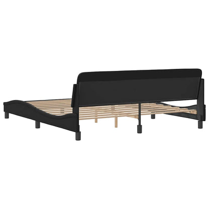 Giroletto Dover Nero 152x203 cm in Similpelle | homemem39