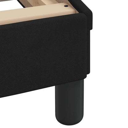 Struttura letto Dover Nera 90x190 cm in Velluto | homemem39