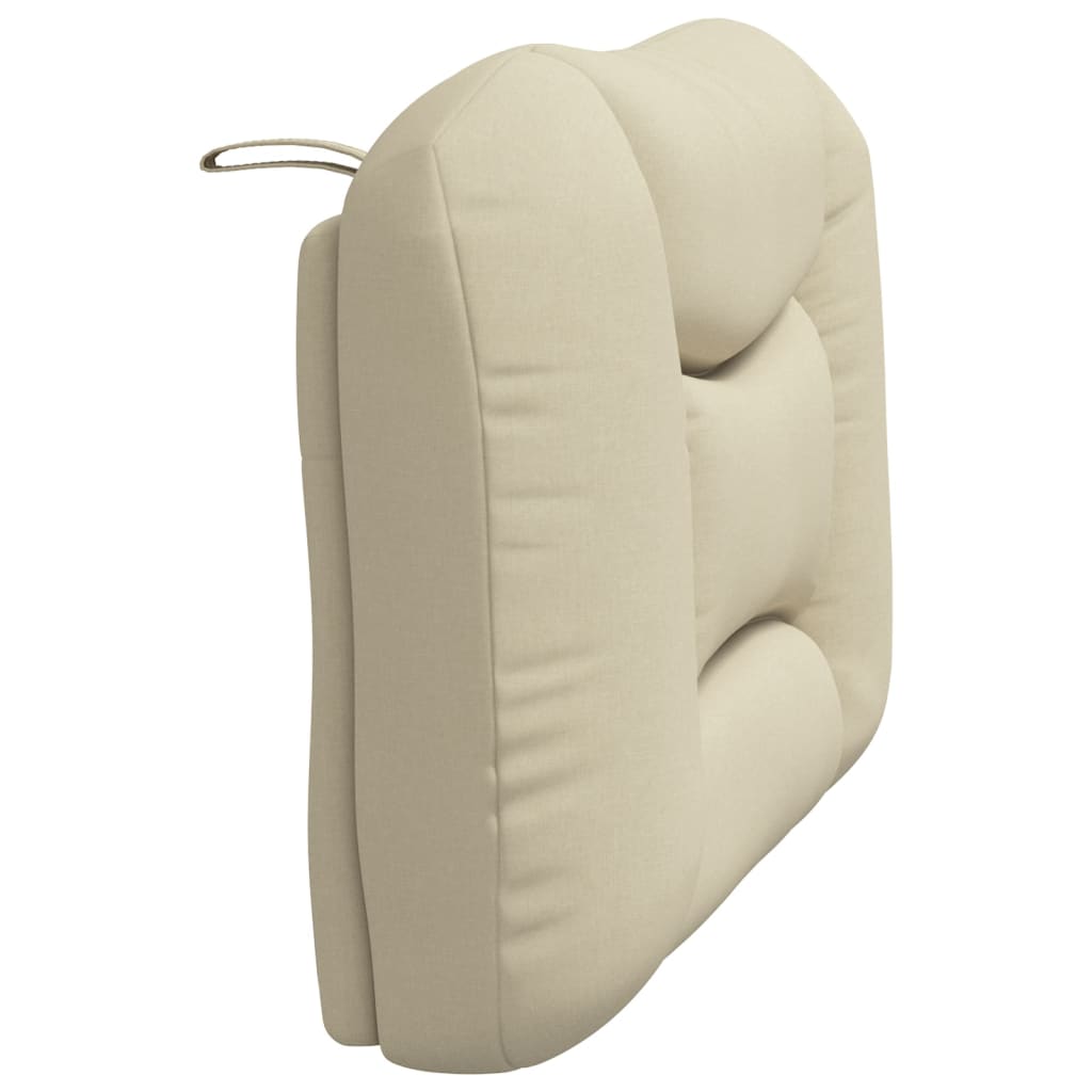 Cuscino Testiera Crema 80 cm in Tessuto - homemem39