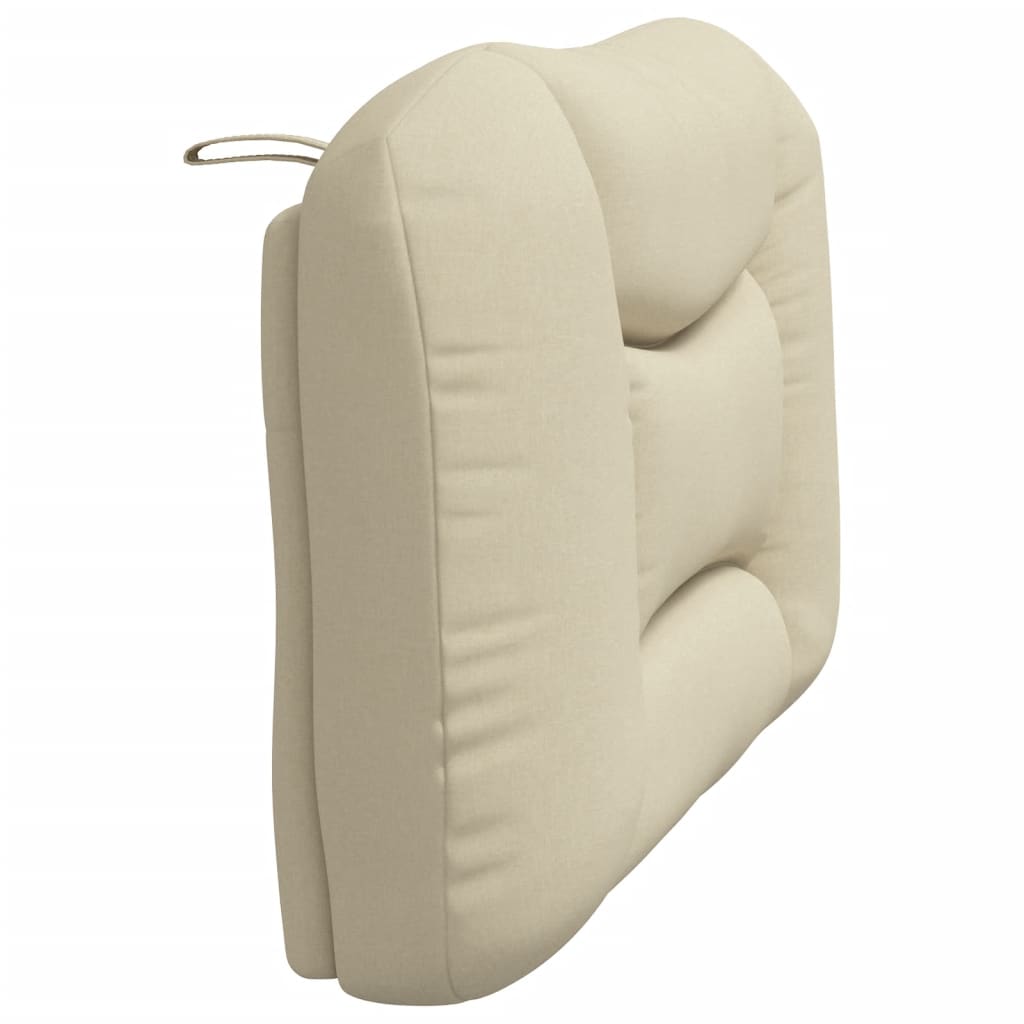 Cuscino Testiera Crema 100 cm in Tessuto - homemem39