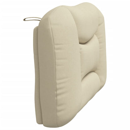 Cuscino Testiera Crema 100 cm in Tessuto - homemem39