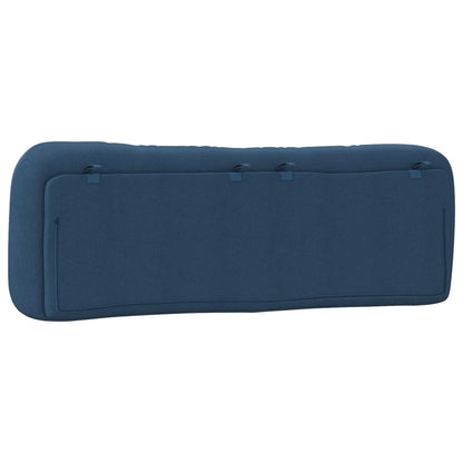 Cuscino Testiera Blu 160 cm in Tessuto - homemem39