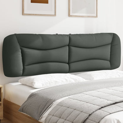 Cuscino Testiera Hvar Grigio Scuro 183 cm in Tessuto | homemem39