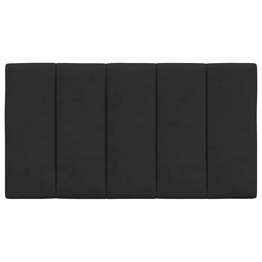 Cuscino Testiera Hanko Nero 90 cm in Velluto | homemem39