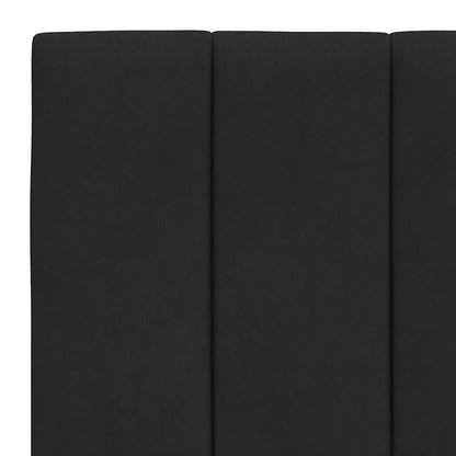 Cuscino Testiera Hanko Nero 90 cm in Velluto | homemem39