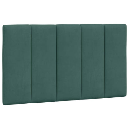 Cuscino Testiera Verde Scuro 90 cm in Velluto - homemem39