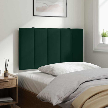 Cuscino Testiera Hanko Verde Scuro 90 cm in Velluto | homemem39