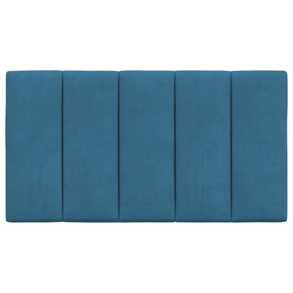 Cuscino Testiera Blu 90 cm in Velluto - homemem39