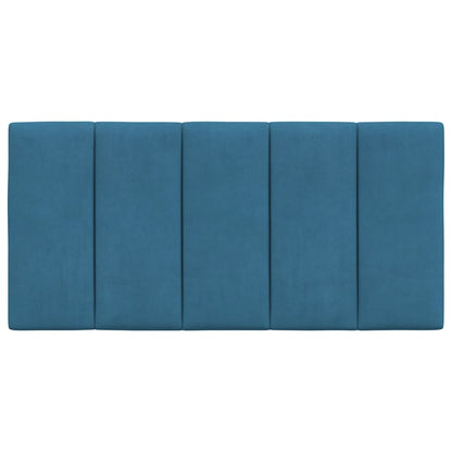 Cuscino Testiera Blu 100 cm in Velluto - homemem39