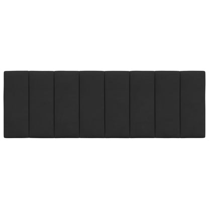 Cuscino Testiera Nero 120 cm in Velluto - homemem39