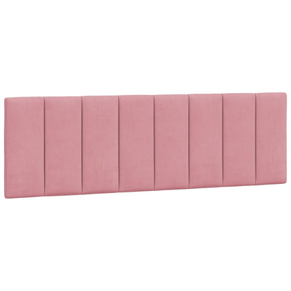 Cuscino Testiera Rosa 160 cm in Velluto - homemem39