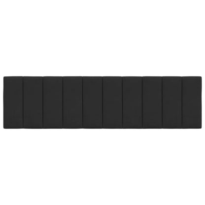 Cuscino Testiera Nero 180 cm in Velluto