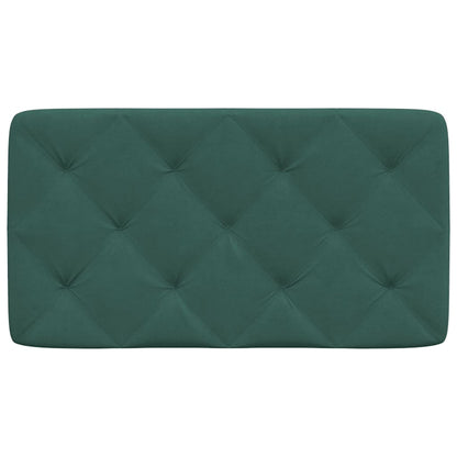 Cuscino Testiera Verde Scuro 80 cm in Velluto