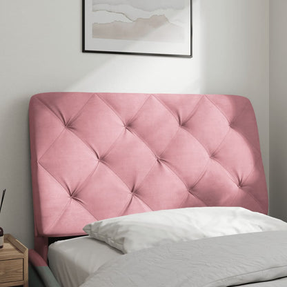 Cuscino Testiera Rosa 80 cm in Velluto - homemem39