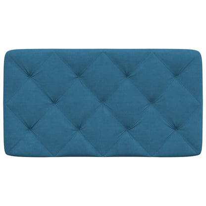 Cuscino Testiera Blu 90 cm in Velluto - homemem39