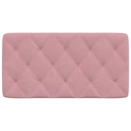 Cuscino Testiera Rosa 100 cm in Velluto