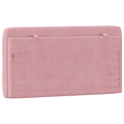 Cuscino Testiera Rosa 100 cm in Velluto