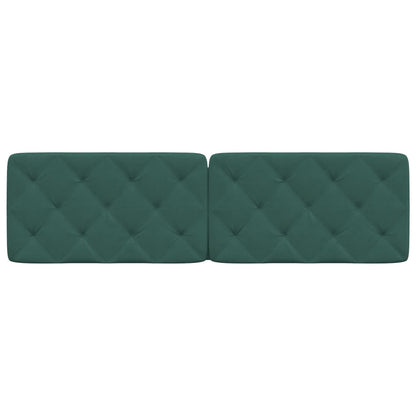 Cuscino Testiera Verde Scuro 180 cm in Velluto