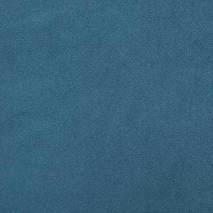 Cuscino Testiera Blu 180 cm in Velluto