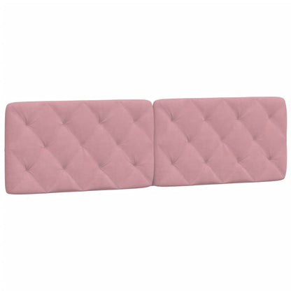 Cuscino Testiera Rosa 180 cm in Velluto