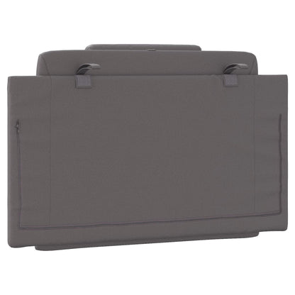 Cuscino Testiera Grigio 80 cm in Similpelle - homemem39