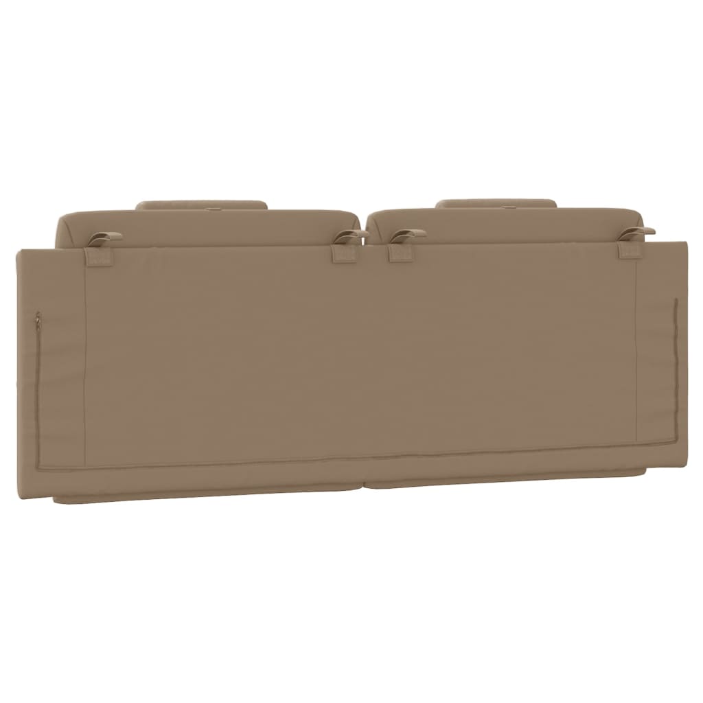 Cuscino Testiera Cappuccino 140 cm in Similpelle - homemem39