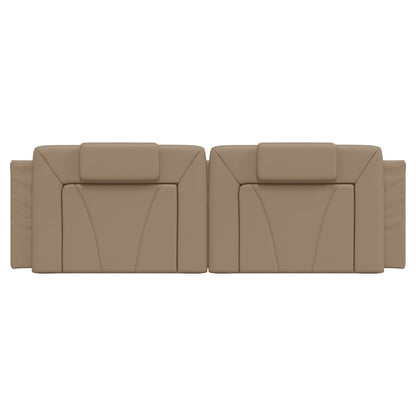 Cuscino Testiera Cappuccino 160 cm in Similpelle - homemem39